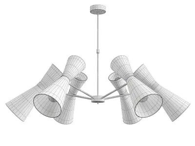 LOFT CONCEPT CAIRO CHANDELIER Low-poly 3D model