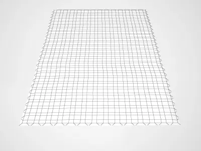 Contemporary Carpet - Rug 15 Low-poly 3D model