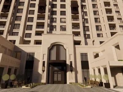 residential complex-Apartment 3D model