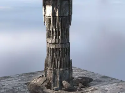 Persian Tower  3D model