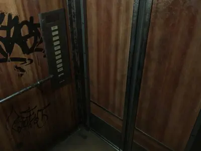 Old Elevator 3D model