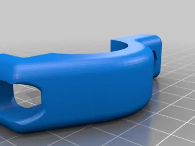 Magicshine 808 Bicycling LED headlight mounts various types Free 3D print model