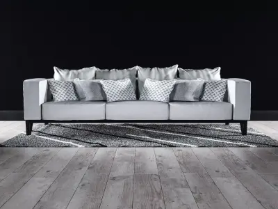 Sofa set - Interior Furniture 09 3D model