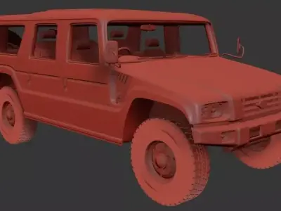 Toyota Mega Cruiser BXD20 1996 3D print model