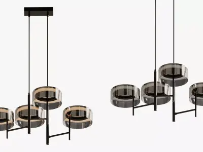 Pendant Light Tower 3D model