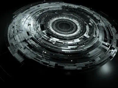 Portal-PT2 spiral 3D model