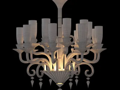  MILLE NUITS CHANDELIER 18L HSH 3D model