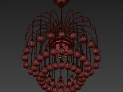 Chandeliers by Paolo Venini 3D model