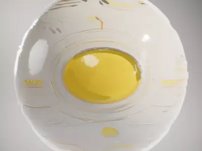 Futuristic SciFi Panel HQ PBR Textures Set Texture