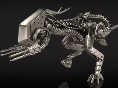 Dinosaur Robot for print 3D print model