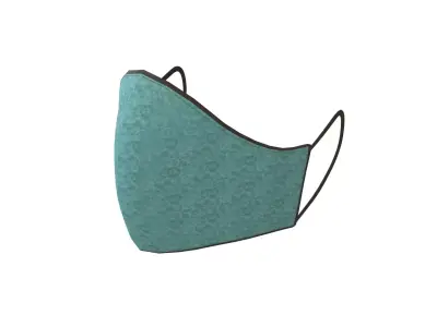 Mask v1 010 Low-poly 3D model