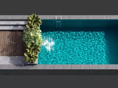 SWIMMING POOL NO99 A 3D model