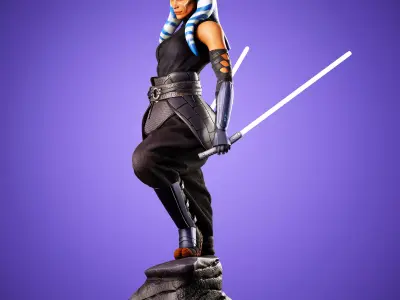 Ahsoka Tano from Star Wars 3D print model