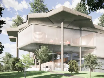 SOLAR ENERGY EXHIBITION CONCEPTUAL ARCHITECTURE DESIGN 3D model