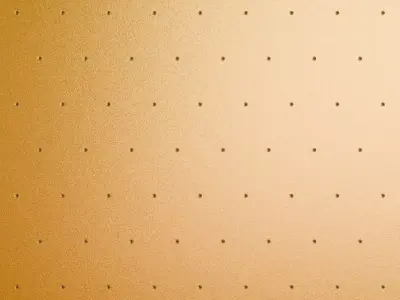 Shiny Golden Metal Grill PBR Seamless Texture