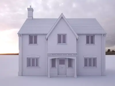 British House Bosc 4E 3D model