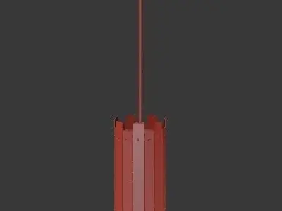 Untitled da silva pendant light 3D model