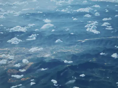 Yunfu China City Landscape 3D Model 3D model