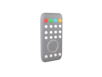 Remote Icon v1 002 Low-poly 3D model