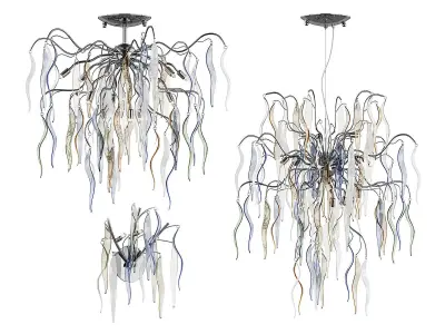 792 Mocco Lightstar Collection of Lamps 3D Model Pack