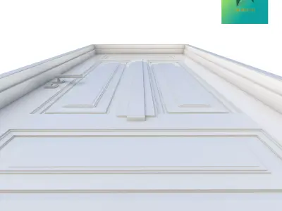 Room Door Type 3 3D print model