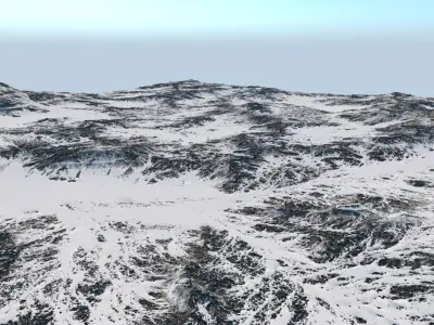 Arctic Landscape 2 3D model