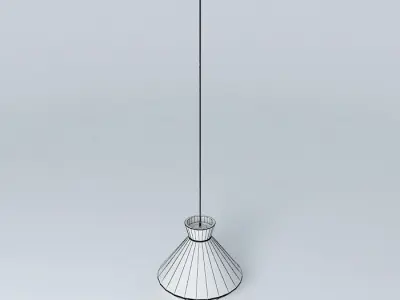 Yellow Lamp Free 3D model