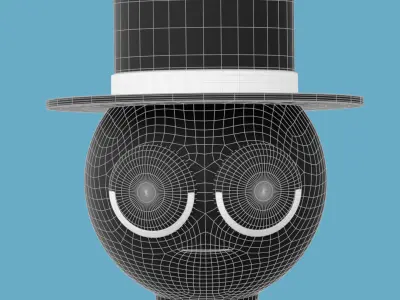 Black - Sprunki 3D model