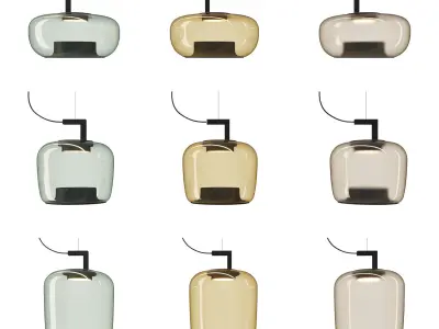 Pendant Lamp Brokis Double 3D model