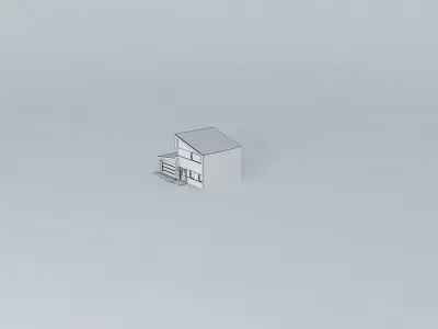 Modern house Free 3D model