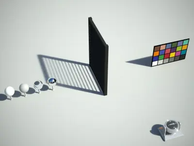 Window Vent Low-poly 3D model