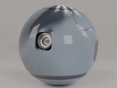 Spherical Robot 3D model
