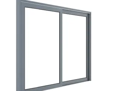 Metal Window 06 3D model