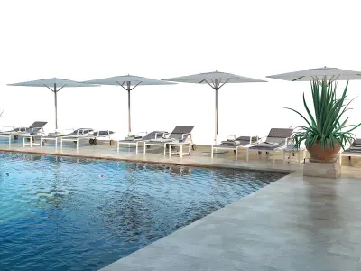 Bassin Set 01 - Extended version 3D model