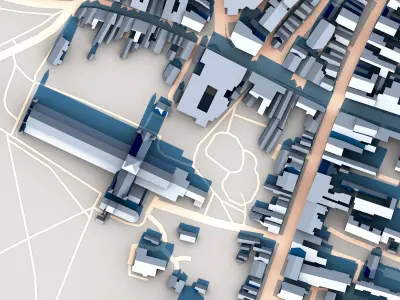 St Albans Cathedral England 3D model