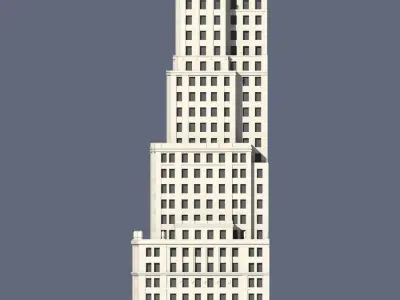 48 Wall Street Free 3D print model