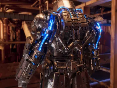 Whiplash 3d model 3D model