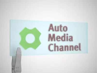 Generic Logo Position Animation Free 3D model