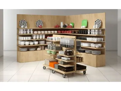 store fixtures 23 am161 3D model