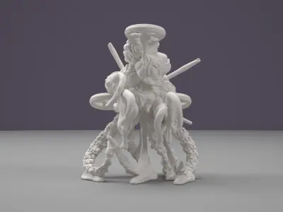 THE FORGER Sci-Fi 3D print model