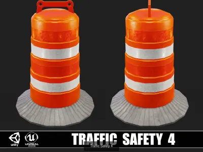 Traffic Safety 3D Model Pack