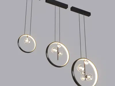 Artpad lighting Low-poly 3D model