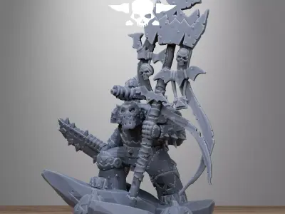 Orkaz Boo Basher 3D print model