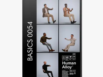 250 People 50pct Discount - Library 2 - Basics0051 - Basics0100 3D model