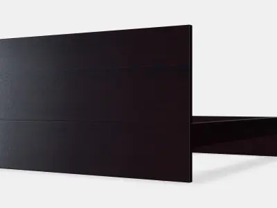 MALM Bed frame high 39 3D model