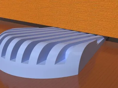A printable doorstop 3D print model
