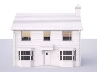 British House Rolvenden 1 3D model