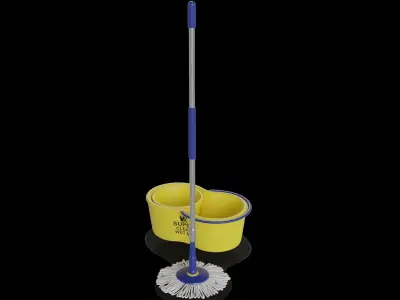 Brooms mops and window squeegees Wet Mop 3D model