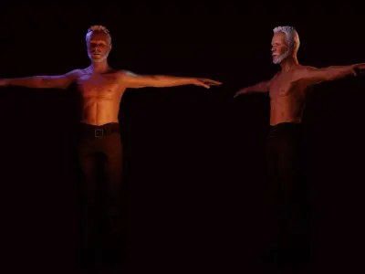 Dr Monty Zombie Killing Machine Free low-poly 3D model