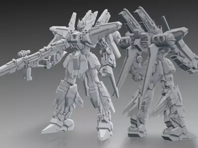Full Armor Hyaku Shiki Kai 3D print model